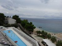 Podgora: Blick aus dem Hotel Medora Auri auf die Adria