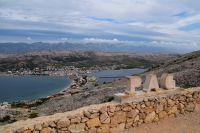 024 Insel Pag, Blick zur Stadt Pag