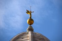 069 Sibenik, Portal der Kathedrale des Heiligen Jacob, Kuppel