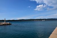 146 Blick von Orebic zur Insel Korcula