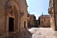 172 Korcula, Portal der Kathedrale des Hl .Marcus
