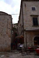 264 Dubrovnik, Blick vom Stradun um Festungsturm