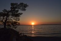 345 Podgora, Sonnenuntergang