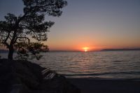 346 Podgora, Sonnenuntergang