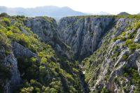 390 Cetina Canyon und Wasserfall