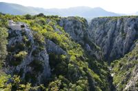 391 Cetina Canyon und Wasserfall