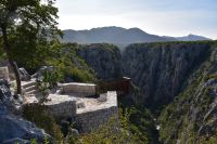 392 Cetina Canyon und Wasserfall