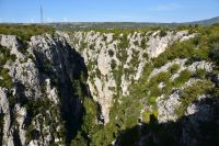 393 Cetina Canyon und Wasserfall