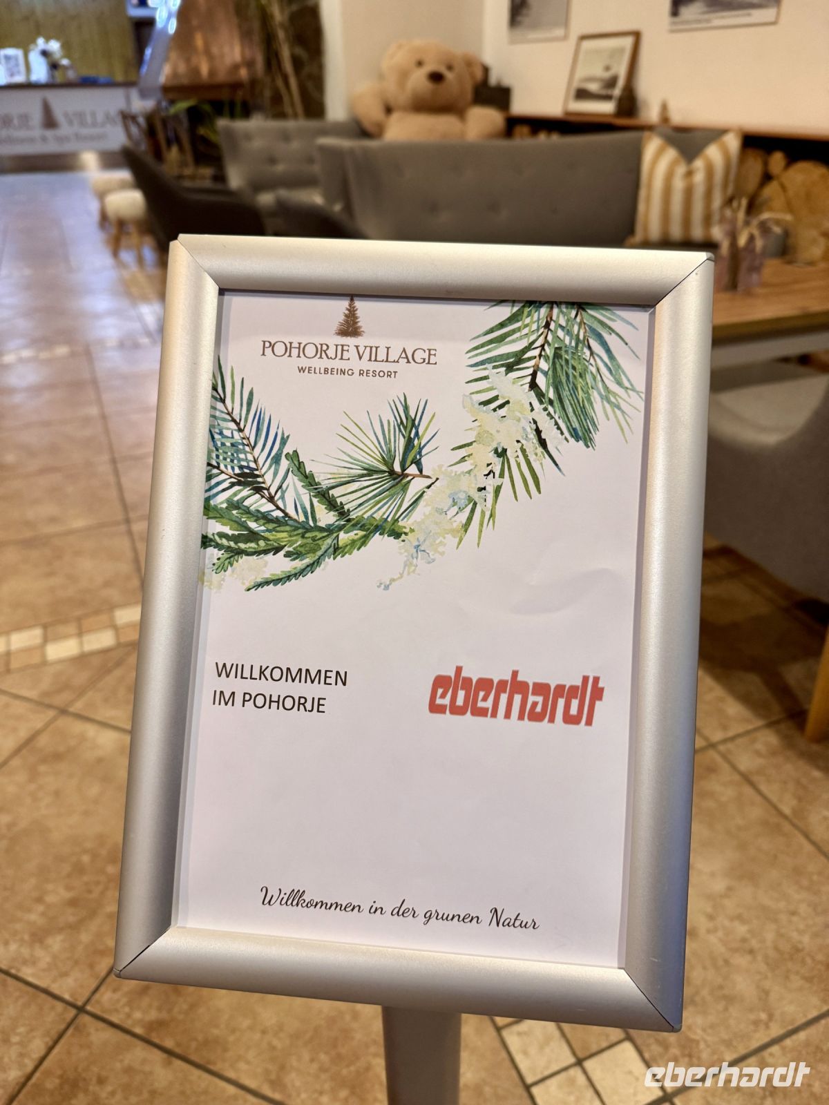 Tag 1 - Netter Willkommensgruß