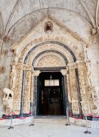 Tag 4 - Portal der Kathedrale des heiligen Laurentius, Trogir