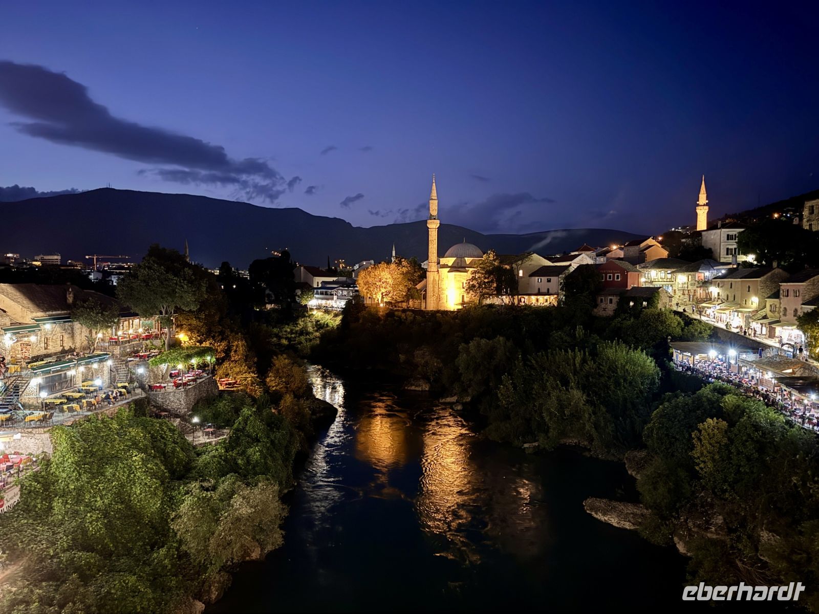 Tag 5 - Mostar am Abend 