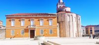 02-24 Zadar, Bischafspalast und Kirche des Heiligen Donatus