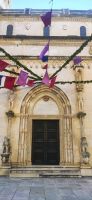 3-89 Sibenik, Hauptportal der Kathedrale
