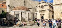 7-06 Dubrovnik, Erlöserkirche und Onofrio Brunnen