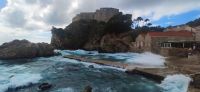 7-36 Dubrovnik, Bucht an der Festung Lovrijenac