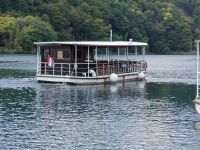 Unser Schiff nähert sich dem Anlegesteg