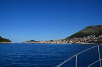 258 Bootsfahrt nach Dubrovnik, Insel Lokrum, Altstadt und Berg Srd