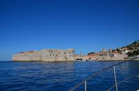 260 Bootsfahrt nach Dubrovnik, Altstadthafen