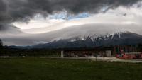 285 Bled, Wolkenformationen über den Karawanken