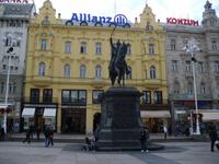 in der Hauptstadt Zagreb