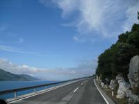 Fahrt auf der Küstenmagistrale