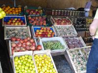 Einkauf von Früchten