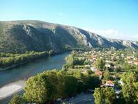 Pocitelj, Blick auf die Neretva