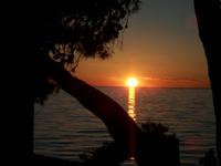 Abendstimmung am Hotel Pinija