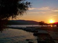 Sonnenuntergang auf der Insel Hvar