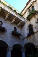 211 Trogir, Hof des Dominikanerinnenklosters