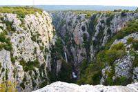 453 Cetinaschlucht mit Wasserfall Gubavica