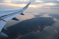 489 Blick auf die Inseln um Trogir