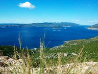 Blick zur Insel Korcula