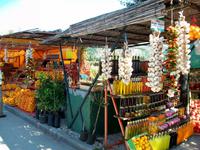 Verkaufsstände im Neretvatal