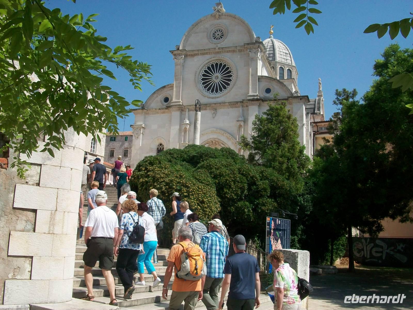 Eberhardt- Reisegruppe in Sibenik