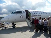 Abflug in Dresden