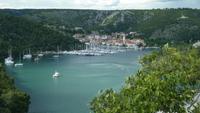 Blick auf Skradin