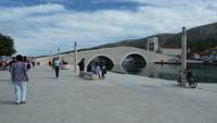 Landbrücke in Pag