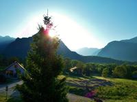 Morgenstimmung in Bovec