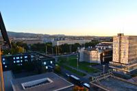 025 Zagreb, Morgensonne am hotel International