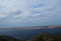 184 Küstenstraße Rab-Karlobag bei Bora, Insel Pag