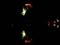Bled, die Burg am Abend