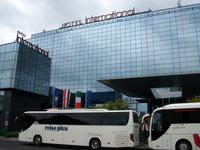 Unser Hotel und Reisebus in Zagreb