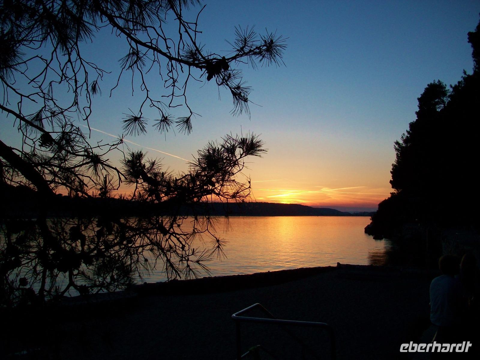 Abendstimmung in Rab