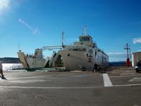 Fähre zur Insel Pag 