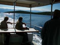 Schifffahrt im Nationalpark der Kornaten 