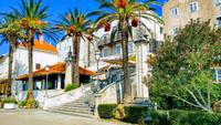 129 Korcula, Freitreppe am Westhafen