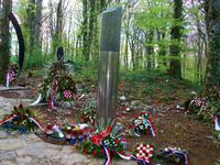 Gedenken an das erste Opfer des Krieges 1991