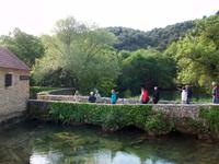 Eberhardt - Reisegruppe im Krka - Nationalpark