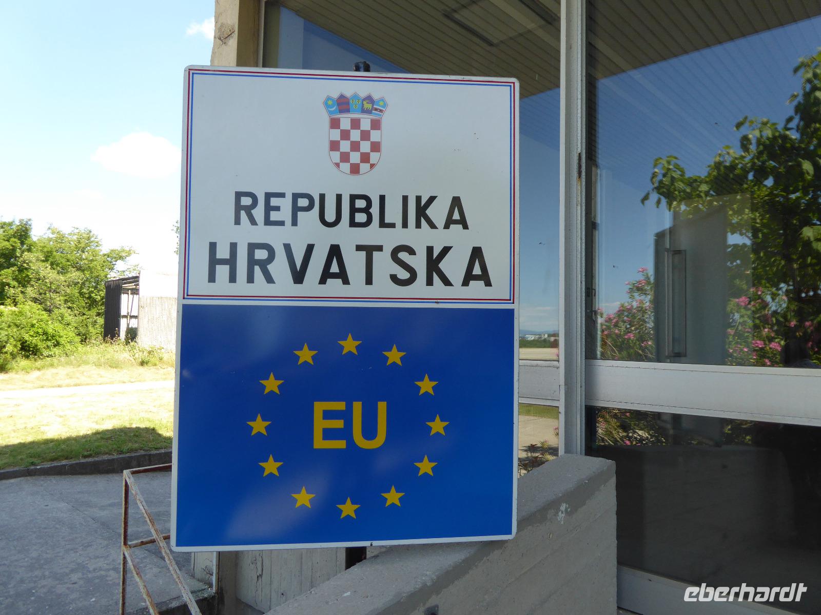 Ankunft am Flughafen Rijeka